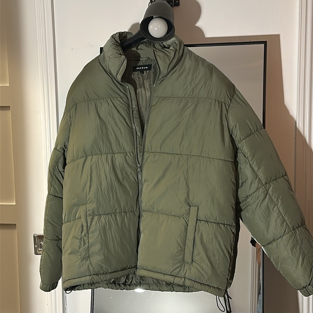 Army Green Bomber Jacket